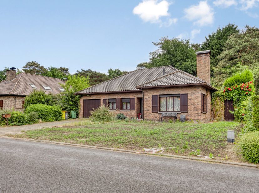 Deze aangename gelijkvloerse woning is centraal gelegen in Mol-Achterbos, op fietsafstand van het centrum. De woning is gevestigd op een ruim perceel