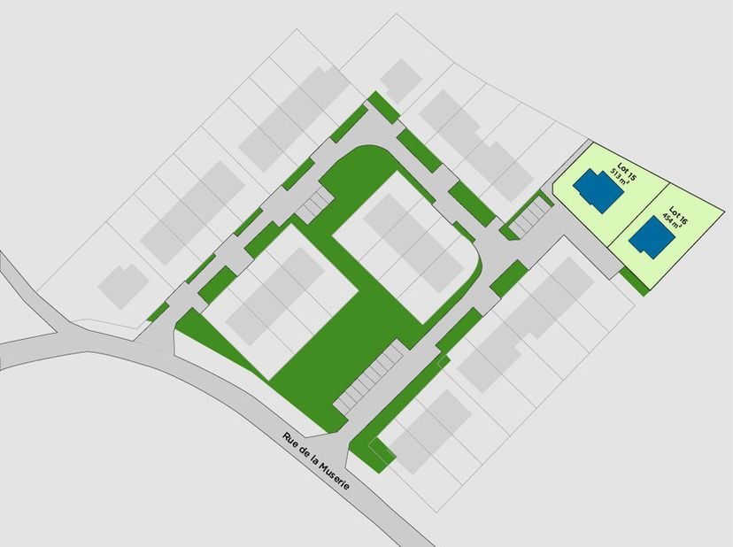 Vous recherchez un endroit calme et convivial pour construire la maison de vos rêves ? Découvrez nos deux terrains à bâtir, situés dans un nouveau lot