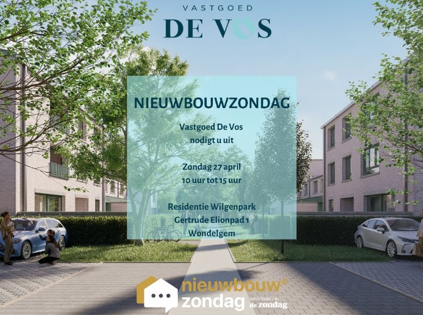 Appartement à vendre
                    à 9032 Wondelgem