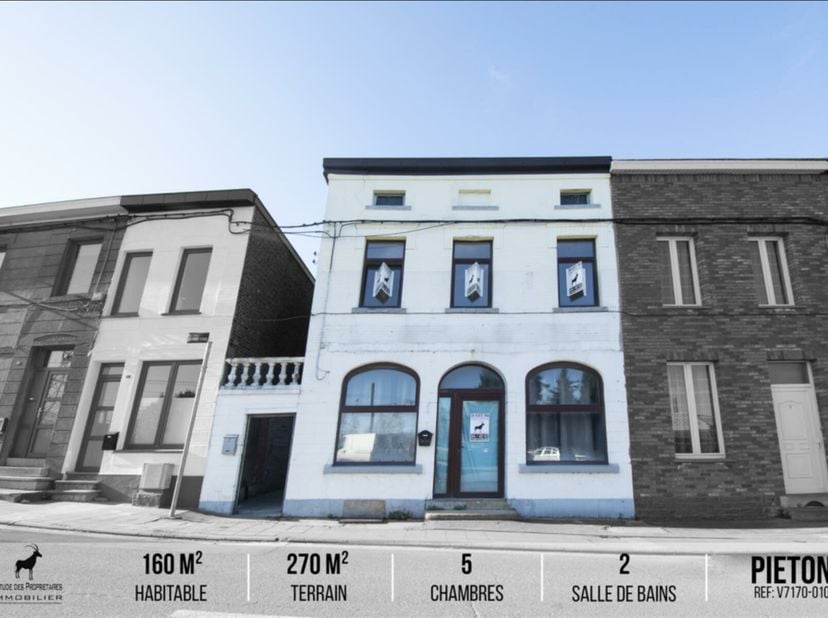 *** SOUS OPTION ***&lt;br /&gt;
Nous vous proposons à la vente, cette ancienne maison de commerce situé à PIETON.&lt;br /&gt;
Le bien est actuellement repris comm