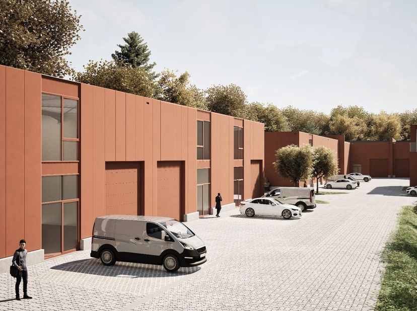Bedrijvensite &quot;MANEBORN&quot; - KMO UNIT 15 - 211m²&lt;br /&gt;
Bedrijvenpark &quot;MANEBORN&quot; bestaat in de eerste fase uit 11 kwalitatief hoogstaande KMO-units met c