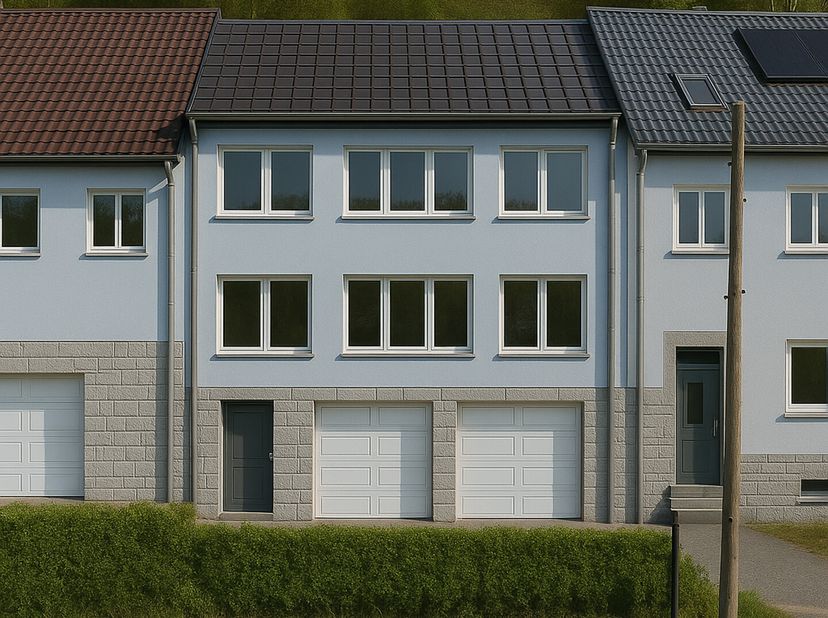 L&#039;agence SKYimmo vous propose cette propriété à rénover :&lt;br /&gt;
AU RDC : Hall (8) - 2 garages (35) - Réserve (7)&lt;br /&gt;
Au 1ER étage : Hall de nuit (8)