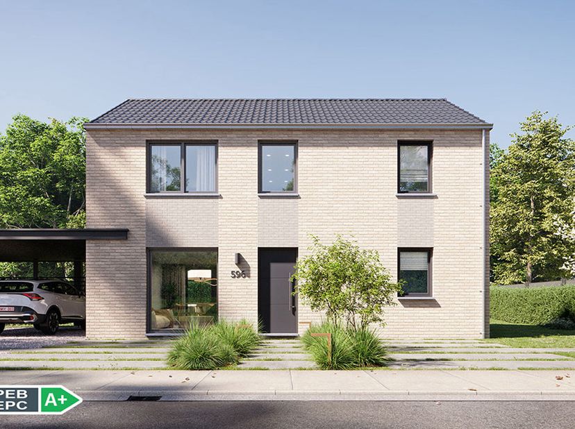 VILLA PEB A+ QZEN  CONSOMMATION DÉNERGIE QUASI NULLE !&lt;br /&gt;
Découvrez cette superbe villa 100% traditionnelle, conçue pour un confort absolu et une e