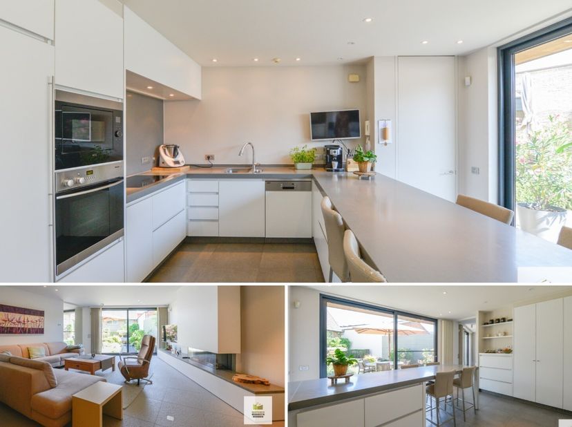 Centraal gelegen in het centrum van Zwevezele. Interessant is dat de woning en de praktijk een afzondelijke ingang hebben. Daardoor kan je privé en we