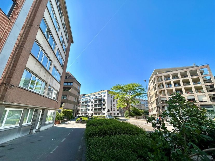 OPEN DEUR Zat. 24/5. Deze gemeubelde studio is vrijblijvend te bezoeken op zaterdag 24 mei tussen 16u00 en 17u00. U bent van harte welkom! Midden in h