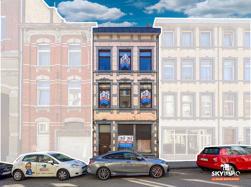 L&#039;agence SKYIMMO vous propose cette maison très spacieuse avec beaucoup de potentiel pour vos projets situé à VERVIERS. Celle-ci est composée comme su