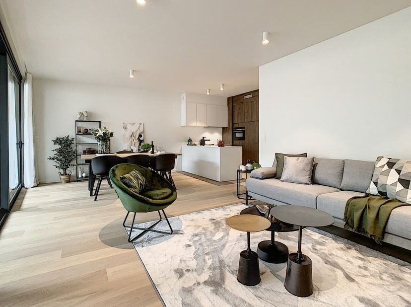 Gelijkvloers nieuwbouw appartement met 2 slaapkamers in prestieuse residentie Refuga in hartje Hasselt.&lt;br /&gt;
&lt;br /&gt;
Residentie Refuga is een exclusie