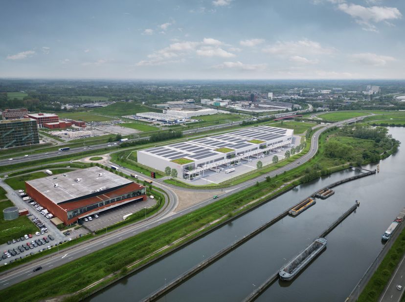 Gent Gateway Logistics, een state-of-the-art logistiek complex, bevindt zich op het Eiland Zwijnaarde, aan het bekende klaverblad van Zwijnaarde (E40/