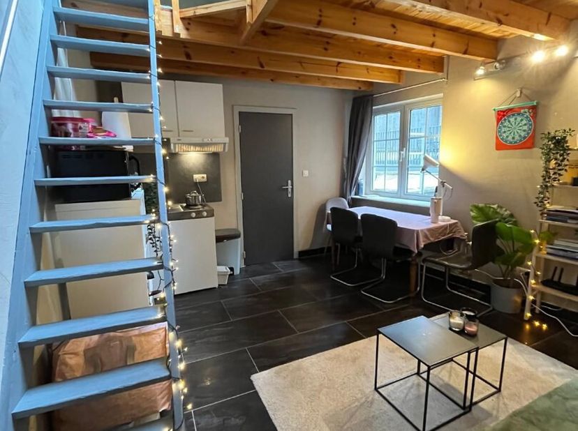 Deze prachtige studio in duplex-stijl bevindt zich in het hart van Leuven. De duplex studio biedt een bewoonbare oppervlakte van 20.00 vierkante meter