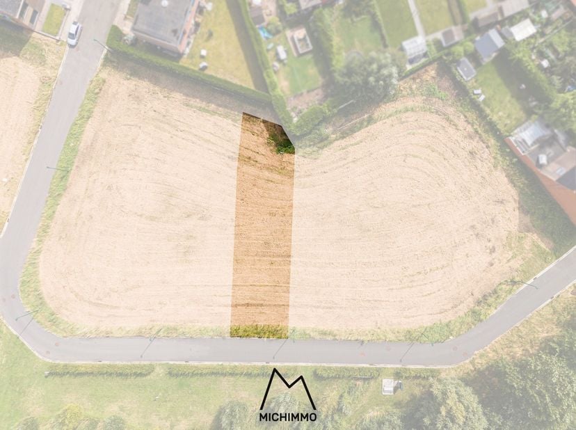 LAATSTE VIER BOUWGRONDEN IN DE VERKAVELING! REEDS 11/15 VERKOCHT!&lt;br /&gt;
&lt;br /&gt;
Bouwgrond voor halfopen bebouwing, volgende afmetingen: &lt;br /&gt;
&lt;br /&gt;
4