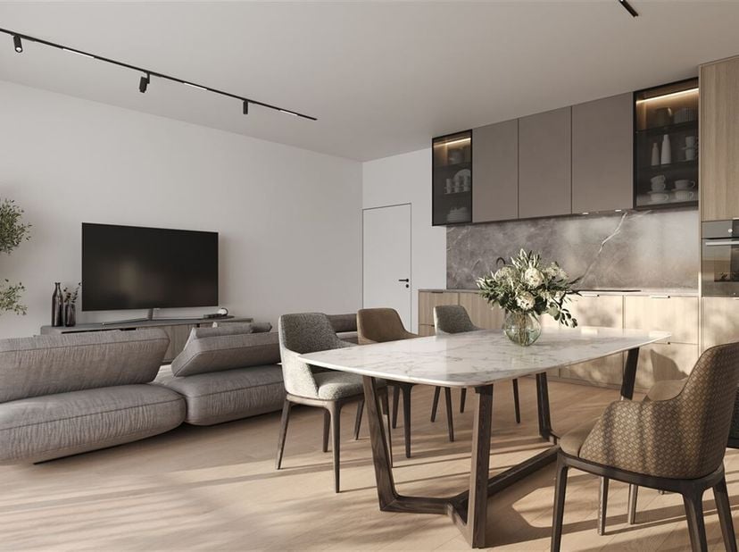 LAATSTE KANS! Luxe nieuwbouwappartement met 1 slaapkamer en groot terras in hartje Dilsen. &lt;br /&gt;
Dit is uw unieke kans om te wonen in het allerlaatst