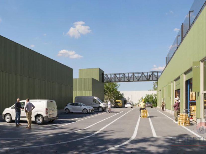 Exclusief project op toplocatie. Nieuwbouw KMO-units met een oppervlakte tussen 132m² en 243m² en showrooms tussen 653m² en 938m², te combineren tot 2