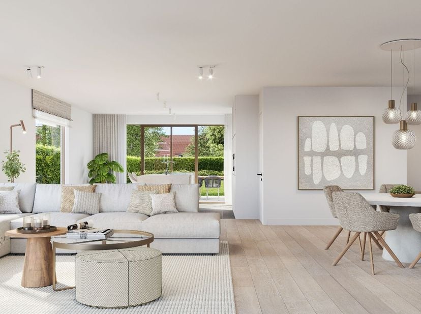 Op een zeer centrale locatie, gelegen tussen Zonhoven en Hasselt, wordt binnenkort deze top afgewerkte nieuwbouw woning gerealiseerd op een perceel va