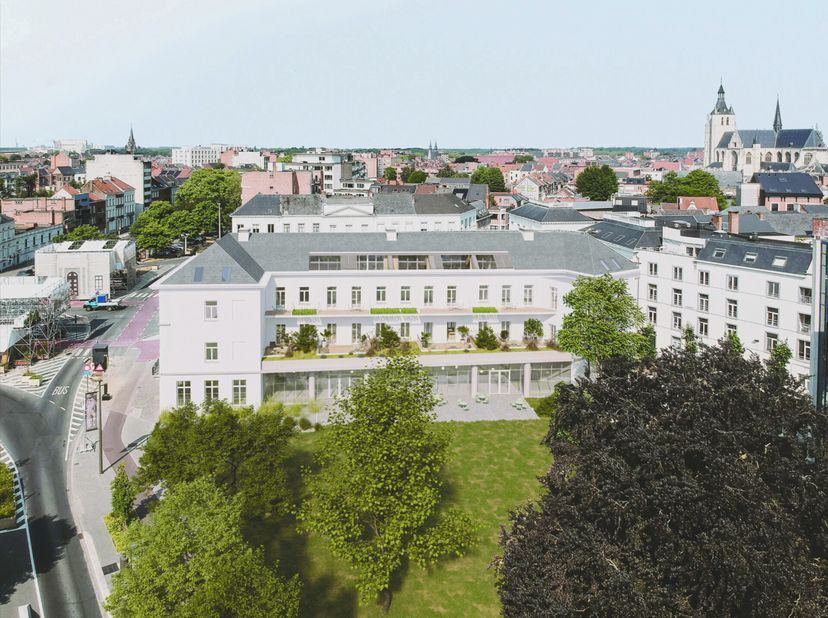 Handelspand met orangerie en tuinzicht  Mechelen&lt;br /&gt;
Op een zichtlocatie aan het Kardinaal Mercierplein, vlakbij het station en het centrum van Mech
