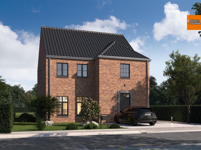 Voorbeeld van nieuwbouwwoning te bouwen met Verelst op deze prachtige bouwgrond gelegen op een paar honderd meter van de Britse school en de Afrika Mu