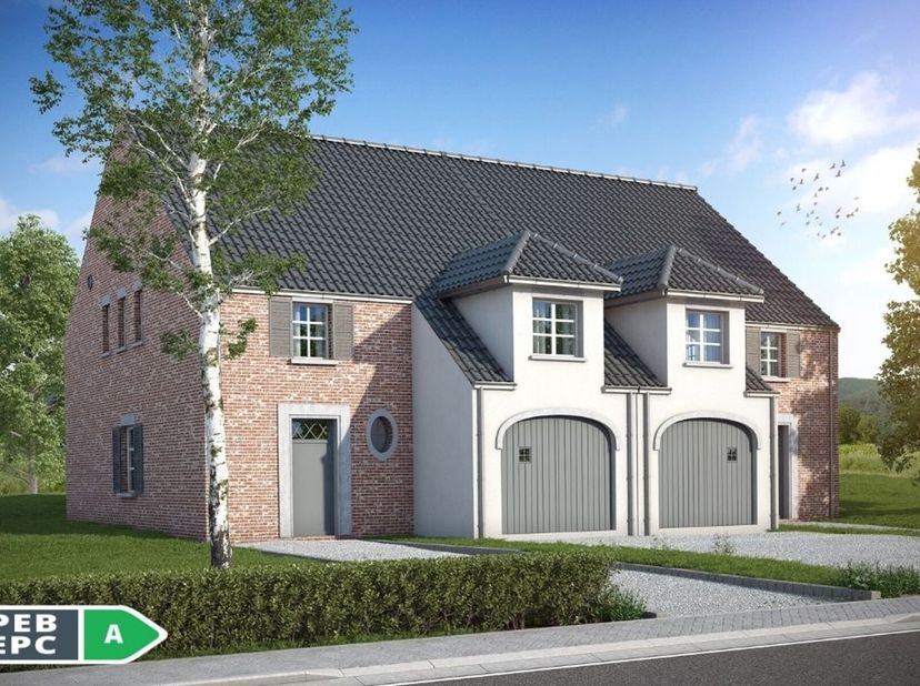 Découvrez ce projet de VILLA 3 FAÇADES PEB A+ - CONSTRUCTION 100% TRADITIONNELLE finition clé-sur-porte. Avec son architecture soignée et ses performa