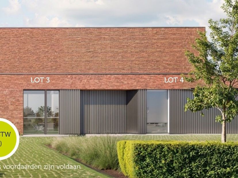 LOT 3:&lt;br /&gt;
Dé perfecte locatie: recht tegenover het Sportpark, groene omgeving met de gemakken van het centrum van Wingene op wandelafstand. (openba