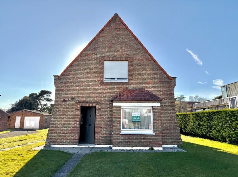 Te renoveren woning / bouwgrond te koop VLAKBIJ natuurreservaat &#039;De doornpanne&#039;