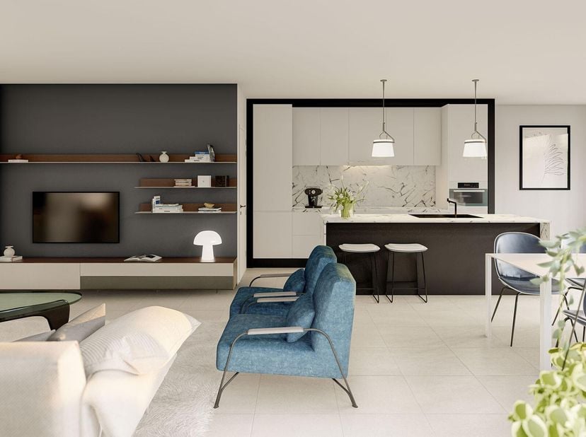 OPPORTUNITEIT: Leemans Immobiliën kan u in primeur 5 mooie nieuwbouw woningen (HOB) te koop aanbieden (terrein oppervlaktes van 4are30 (lot 1) / 4are3