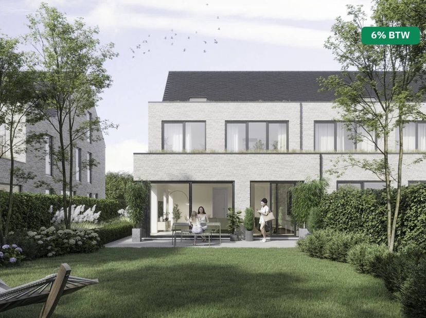 Le bâtiment mitoyen est très pratique pour créer de l&#039;espace et de la lumière naturelle. &lt;br /&gt;
Caractéristiques générales de la maison à Blaasveld (W