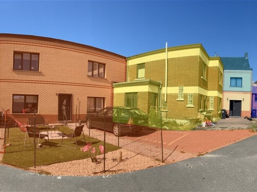 À Vendre : Lot de 10 maisons à Courcelles  1399900€&lt;br /&gt;
    Surface habitable : +/- 1024m²&lt;br /&gt;
    Terrain : 1041m²&lt;br /&gt;
    Revenu locatif : 6 5