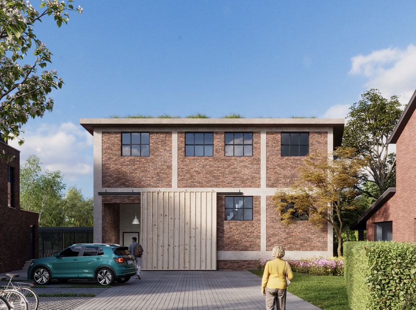 Op zoek naar een unieke woon- en werkcombinatie? Deze atelierwoning in het exclusieve woonproject De Melkerij biedt een perfecte mix van praktijk- of