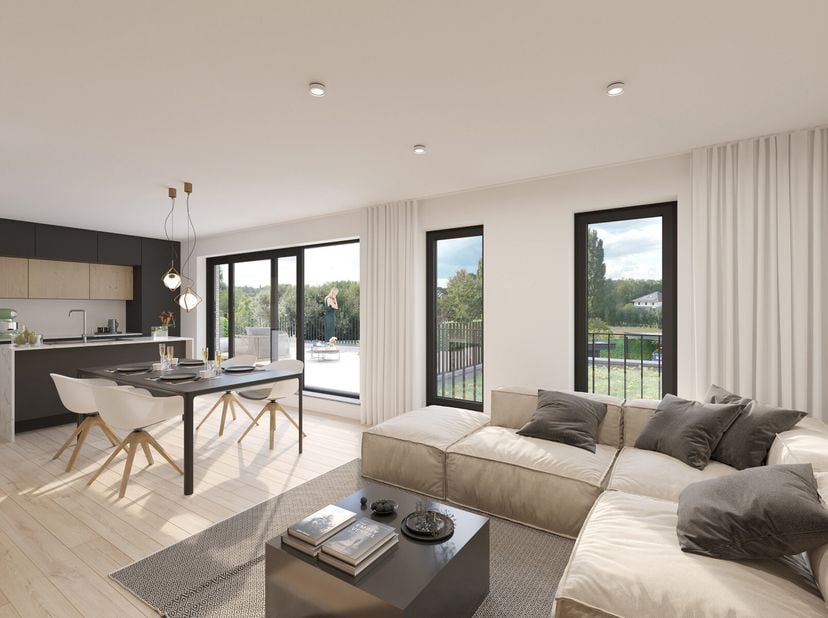 Florentina II is een kleinschalige nieuwbouwresidentie van 10 stijlvol afgewerkte appartementen met bijhorende ondergrondse bergingen, autostaanplaats