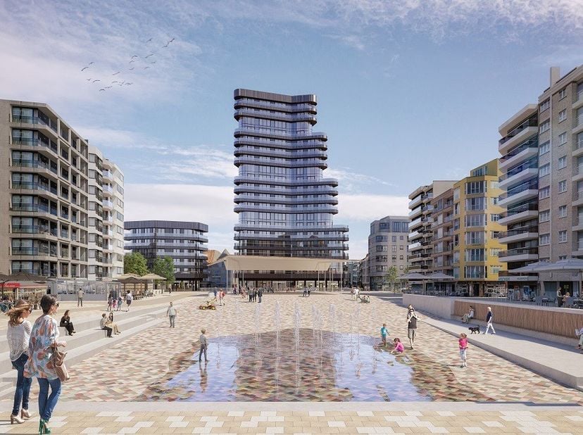 Handelsruimte te Heist aan zee op het Heldenplein met zeer ruime kelder. Toilet dat rechtstreeks toegankelijk is vanuit de handelsruimte. Geschikt als