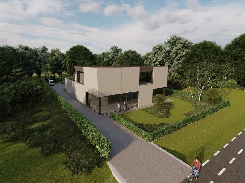Uitzonderlijk modern en stijlvol nieuwbouw kantoor/showroom met een oppervlakte van 390 m² te huur. Uitstekend gelegen langs én met fenomenale visibil