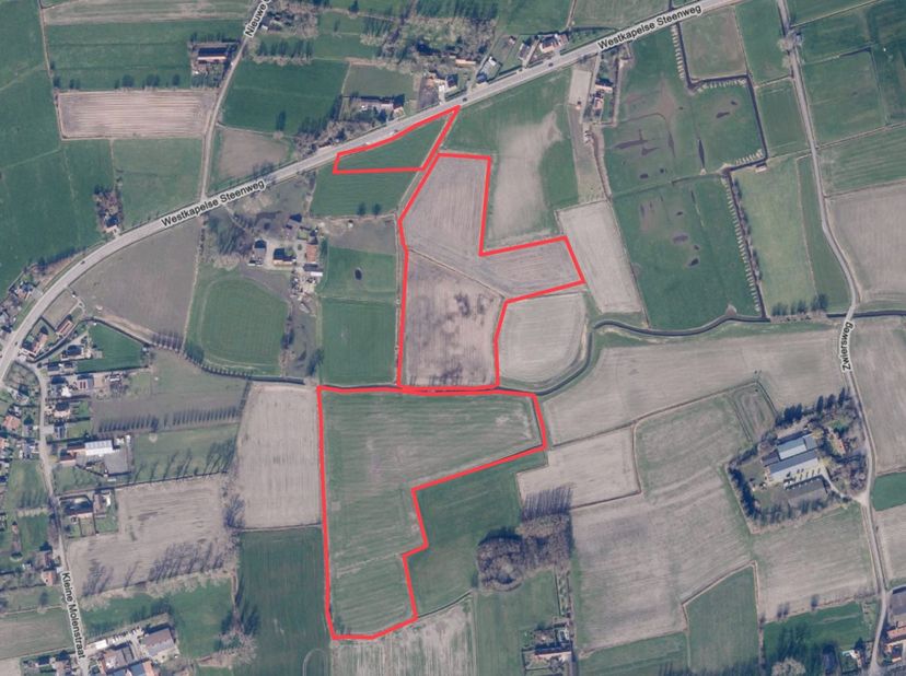 Terrain à vendre
                    à 8380 Dudzele