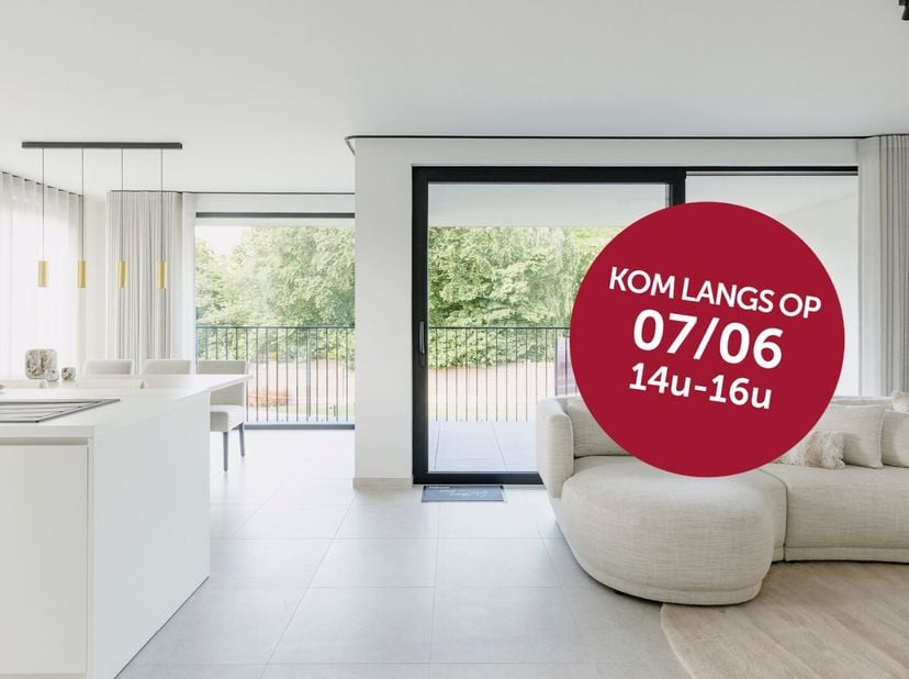Op zaterdag 07/06 tussen 14u-16u stellen we de deuren open van deze prachtig gelegen instapklare appartementen! Kom eens langs en schrijf je in via: h
