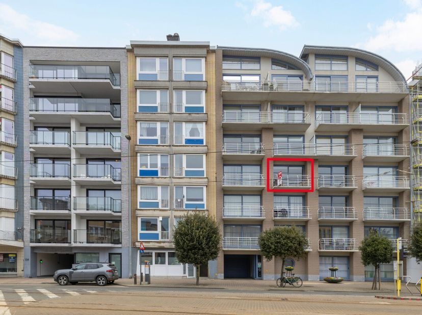 La Panne: Appartement 1 chambre confortable avec terrasse: Ce charmant appartement d&#039;une chambre dans la bien entretenue Résidence Casanova, après un