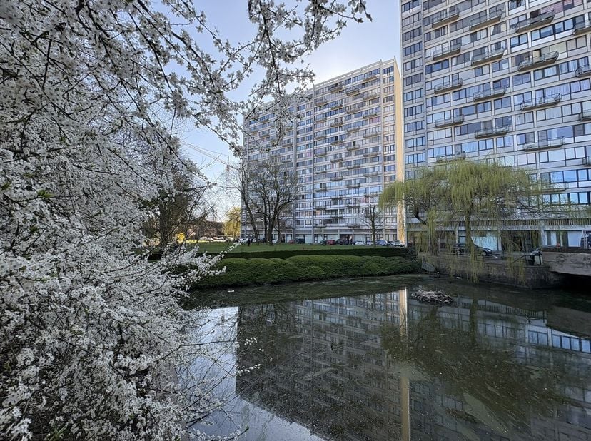 Marcinelle-Villette - Appartement 2 chambres avec garage, l&#039;ensemble situé dans un parc arboré et sécurisé à proximité des grands axes et de toutes fa