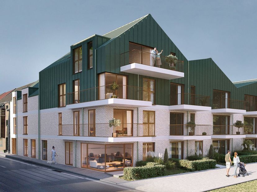 Appartement met 1 slaapkamer en terras in het project Denderlink.&lt;br /&gt;
Ideaal geschikt als starters- of investeringsappartement.&lt;br /&gt;
Dit ruime appa