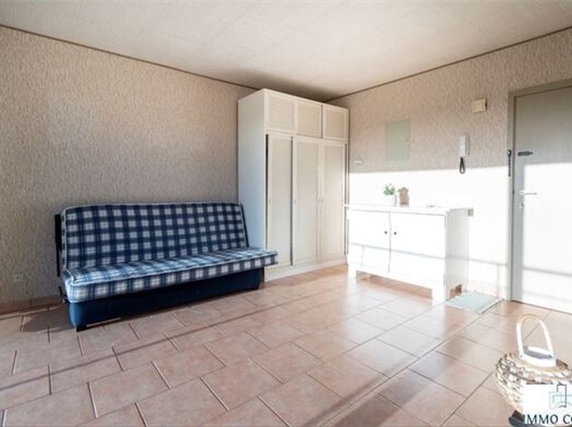 Découvrez ce studio au 267 Zeedijk à Middelkerke, parfaitement situé à l&#039;arrière du bâtiment pour un maximum de calme et de moments ensoleillés sur vo