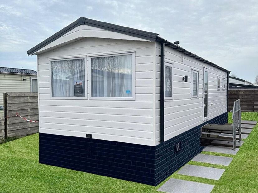 Nieuwe stacaravan (wordt volledig aangelegd!) op ruim perceel - 800m van de zee. Vlakbij Nieuwpoort-Bad, Groendijk en het subtropisch zwembad van Sunp