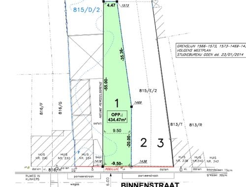                                        Terrain à vendre à Aalst, € 155.000

