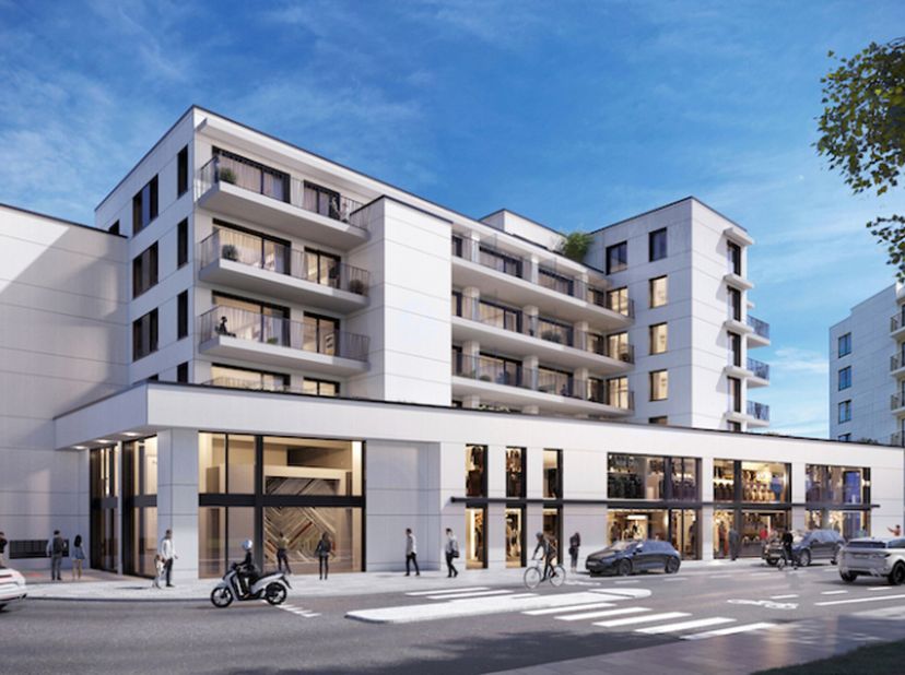 Aantrekkelijke commerciële ruimte te huur in een project in aanbouw dat in 2026 klaar moet zijn. Uitstekende locatie, dicht bij Meiser en tussen de Le