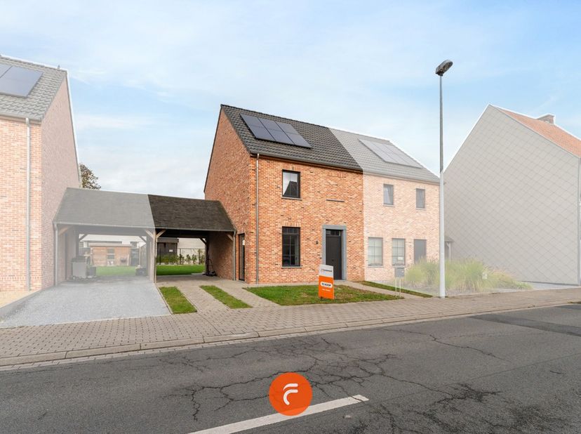 Jonge (Bj: 2022), Bijna EnergieNeutrale (BEN) gezinswoning op interessante ligging nabij centrum Kuurne en de belangrijkste invalswegen. Aangename tui
