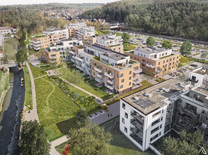Gemeente in volle ontwikkeling, Court-Saint-Étienne heeft van de industriële site Henricot 2 en het Parc à Mitrailles een nieuwe kans gemaakt voor tij