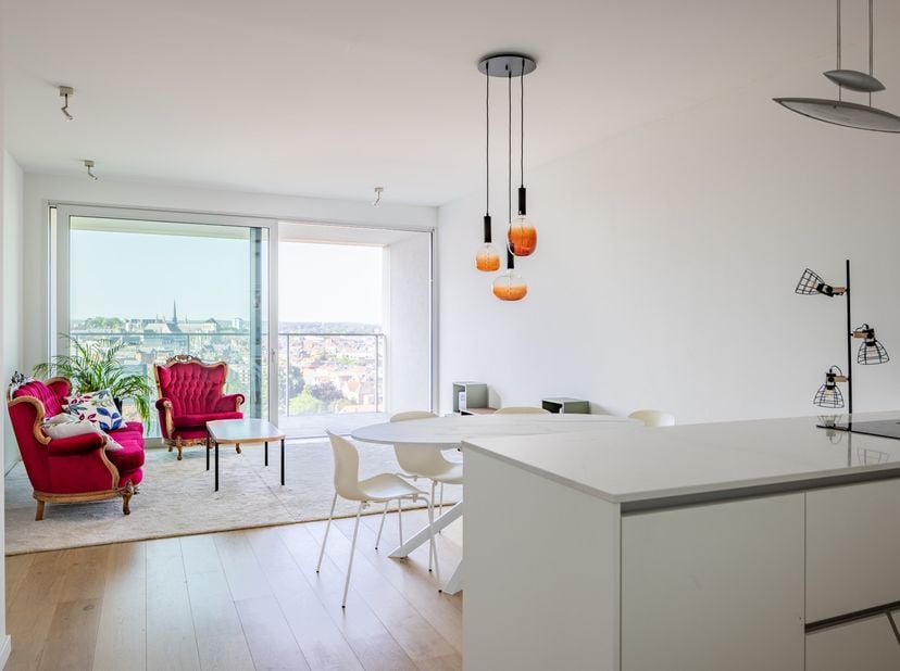 Nieuwbouwproject &quot;The View&quot; in de stadswijk Tweewaters te Leuven biedt 160 luxueus afgewerkte en energiezuinige appartementen. &lt;br /&gt;
&lt;br /&gt;
Dit 2-sla