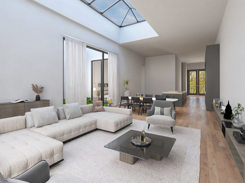 Uiterst gunstig gelegen loft van ca 175 m² in de Begijnenstraat. Een heerlijke locatie, tussen het Zuid en het al even hippe Mechelseplein met de aanp