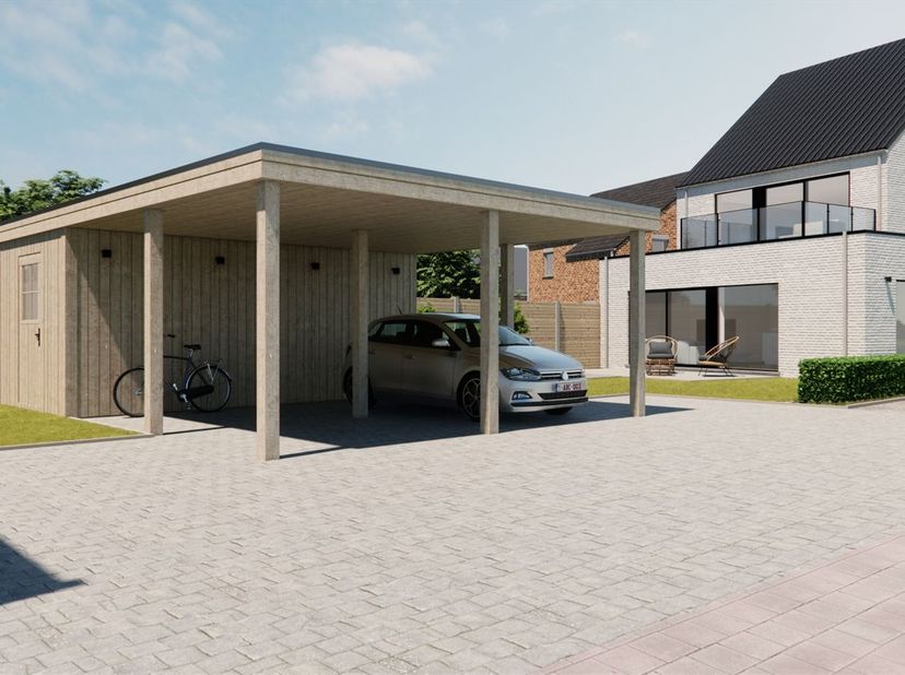 Vlakbij de Dorpstraat in Melkwezer vindt u deze PROJECTGROND voor meergezinswoning met maximaal 2 entiteiten gelegen op de hoek van de Waterhofstraat
