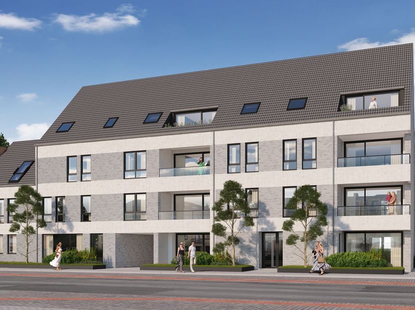 &quot;Residentie DE BROSSERIE&quot;&lt;br /&gt;
 &lt;br /&gt;
Dit energiezuinige, moderne nieuwbouwproject omvat 14 lichtrijke &amp; ruime doorloopappartementen met elk een eig