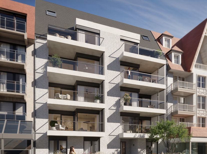 Sint-Idesbald: luxueuze nieuwbouwduplex met ruim terras vlak bij het centrum! Ontdek Residentie Maro, een exclusief kleinschalig woonproject op slecht