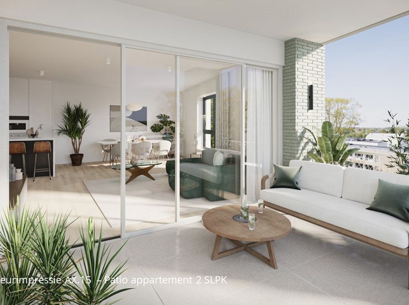 Residentie ARCUS, ontdek dit prachtige nieuwbouwappartement met 2 slaapkamers, gelegen binnen het groene en rustige parkdomein Borgerwijk. Met een bew