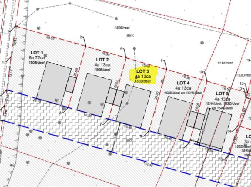 Terrain à vendre
                    à 3890 Gingelom