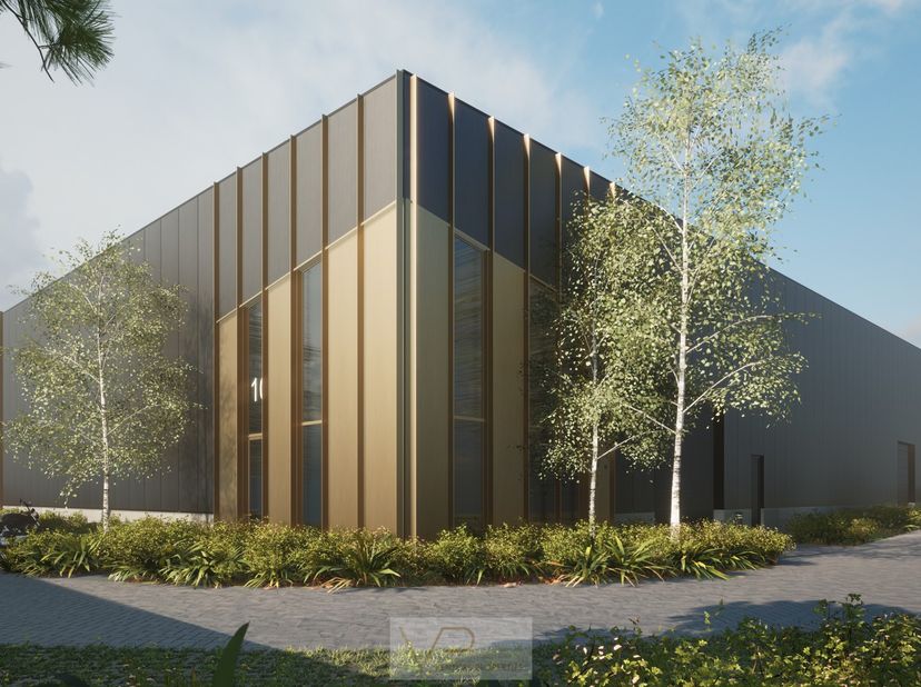 Un parc d&#039;affaires contemporain et fonctionnel est en cours de construction dans le quartier animé de Beerse, composé de 10 unités PME en forme de coq