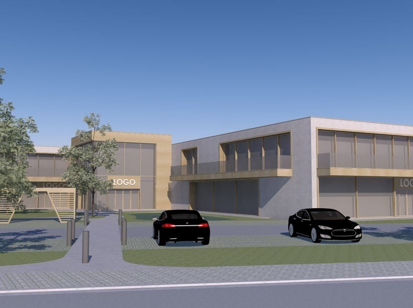 Op zoek naar een top gelegen HOOGSTAANDE NIEUWBOUW met originele architectuur voor uw beroepsactiviteit regio Herzele?  Waar je gemakkelijk kan parker