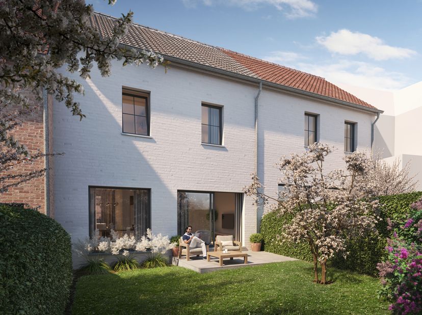 Au centre du village pittoresque de Gooik, une commune rurale du Pajottenland vallonné, Unicas réalise ce projet résidentiel en parfaite harmonie avec
